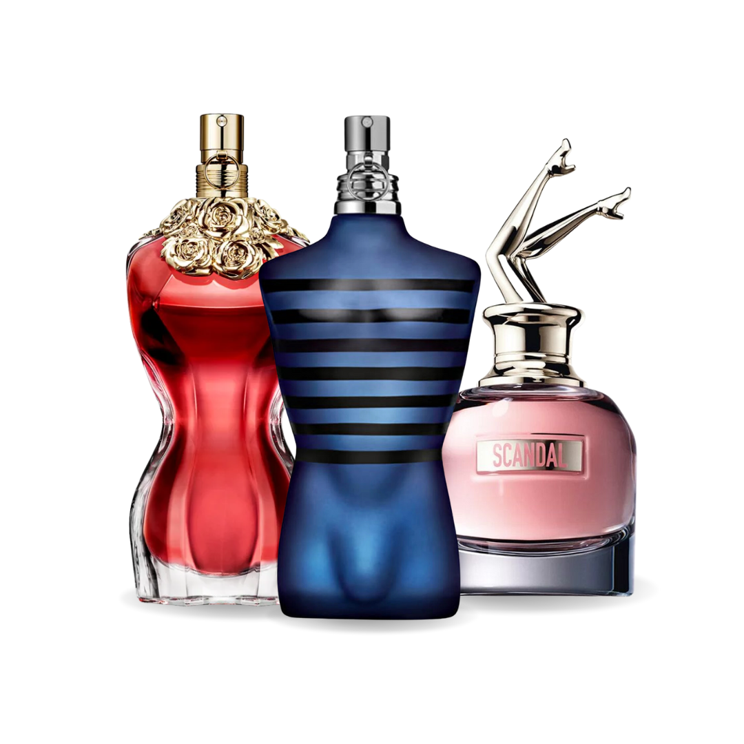 Set mit 3 Parfums: La Belle, Ultra Male und Scandal, je 100 ml